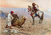 unknow artist, Arab or Arabic people and life. Orientalism oil paintings  402
